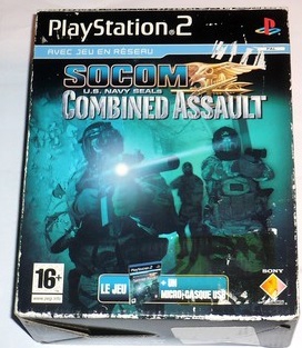 Socom : U.S. Navy Seals - combined assault + Casque - Playstation 2