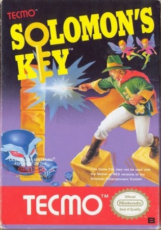 Solomon s Key en boite - NES