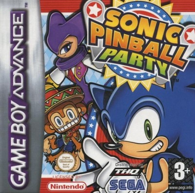 Sonic pinball party - Game Boy Advance