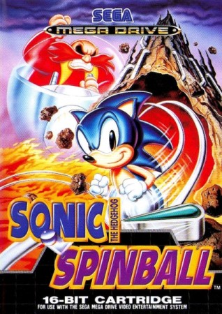 Sonic Spinball en boîte - Megadrive