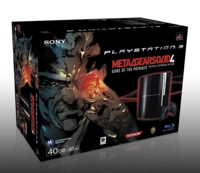 Console Playstation 3 (40 Go) + Metal Gear Solid 4 (En Boite) - Playstation 3