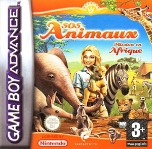 SOS Animaux : Mission en Afrique en boîte - Game Boy Advance
