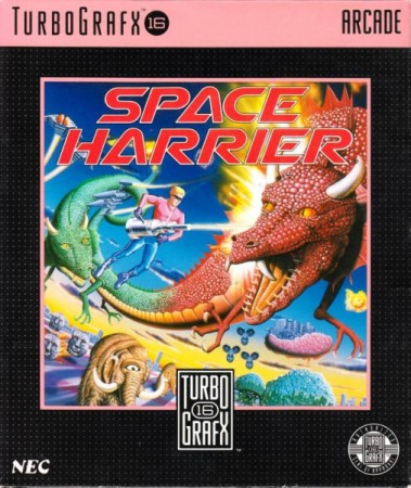 Space Harrier (import USA)   - Nec PC Engine CoreGrafX