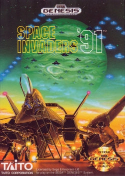 Space Invaders '91 (import USA) - Megadrive