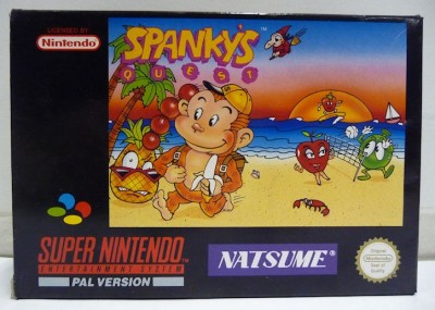 Spanky's Quest en boîte - Super Nintendo