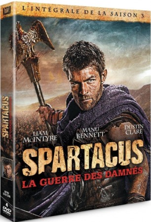 Spartacus : La guerre des damnés - Saison 3 - DVD