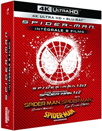 Spider-Man Intégrale 8 Films 4K - BluRay