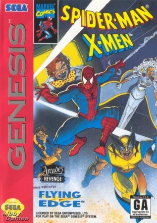 Spider-Man X-Men: Arcade's Revenge (import USA) - Megadrive