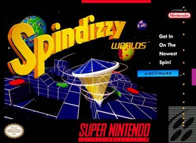 Spindizzy Worlds (import USA) - Super Nintendo