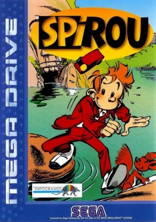 Spirou en boîte - Megadrive