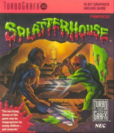 Splatterhouse (import USA)  - Nec PC Engine CoreGrafX