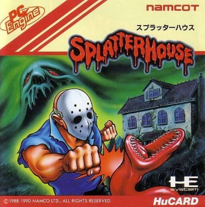 Splatterhouse (import japonais) en boîte  - Nec PC Engine CoreGrafX