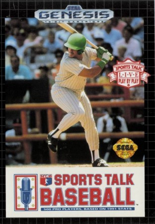 Sports Talk Baseball (import USA)  - Megadrive