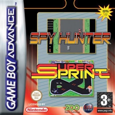 Pack de 2 jeux spy hunter et super sprint - Game Boy Advance