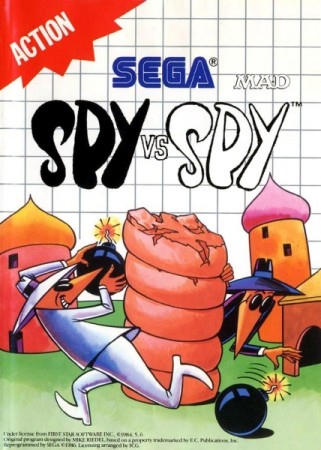 Spy vs spy en boîte - Master System