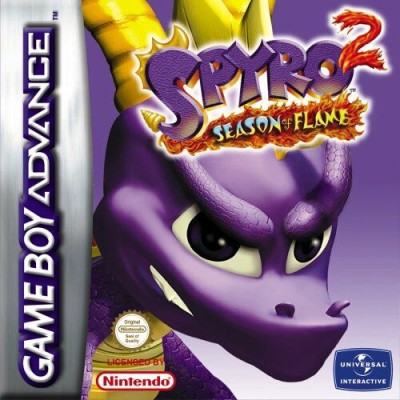 Spyro 2: Season of Flame en boîte sous blister - Game Boy Advance