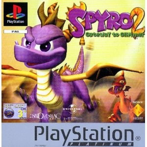  Spyro 2 : Gateway to Glimmer Platinum - Playstation One