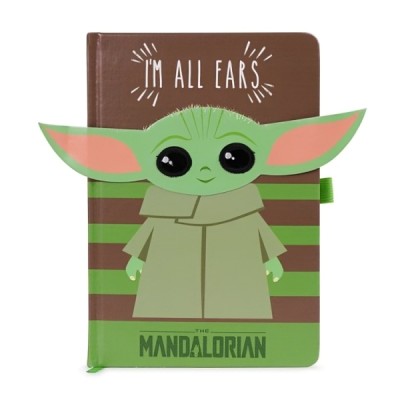 Carnet de notes A5 I'm All Ears Green Star Wars The Mandalorian Premium - Librairie