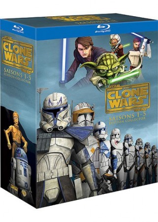 Star Wars - The Clone Wars - L'intégrale - Saisons 1 À 5 - BluRay