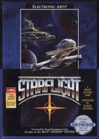 Starflight (import USA) en boîte - Megadrive