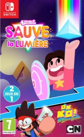 Steven Universe : Sauve la lumière et OK KO : de Zéro à Héros - Switch