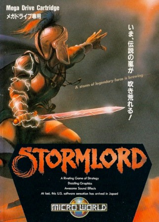Stormlord (import japonais) en boîte - Megadrive