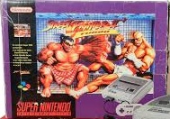 Console Super Nintendo Street Fighter II Turbo en boîte - Super Nintendo