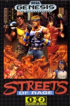 Streets of Rage (import USA) - Megadrive