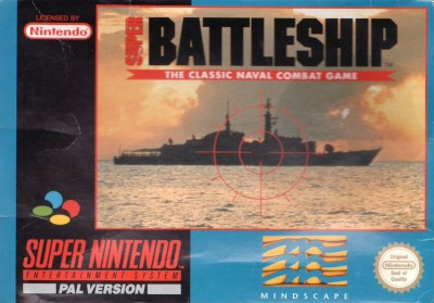 Super battleship : the classic naval combat game - Super Nintendo