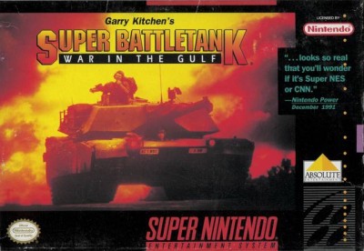 Super Battletank (import USA) en boîte - Super Nintendo
