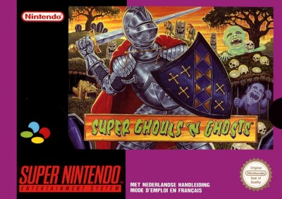 Super Ghouls 'n Ghosts en boîte - Super Nintendo