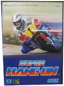 Super Hang-On (import japonais) en boîte - Megadrive