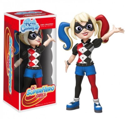 Figurine Rock Candy - Harley Quinn DC Super Hero Girls - Figurine