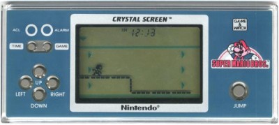 Game & Watch Super Mario Bros Crystal Screen  - Game & Watch