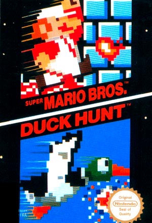 Super Mario Bros et Duck Hunt en boîte  - NES
