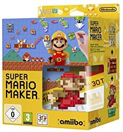 Super Mario Maker avec Amiibo Super Mario Bros - Édition Limitée en boîte sous blister - Wii U