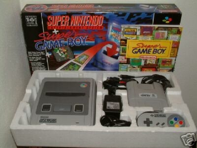Console Super Nintendo et Super Game boy (en boite) - Super Nintendo