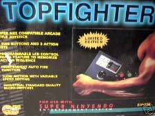 Stick Arcade Top Fighter en boîte  - Super Nintendo