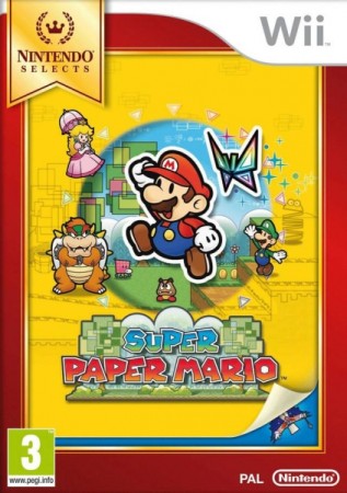 Super Paper Mario - Nintendo Selects - Wii