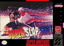 Super Slap Shot (import USA) en boîte - Super Nintendo