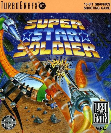 Super Star Soldier (import USA) en boîte  - Nec PC Engine CoreGrafX