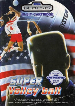 Super Volleyball (import Usa) - Megadrive