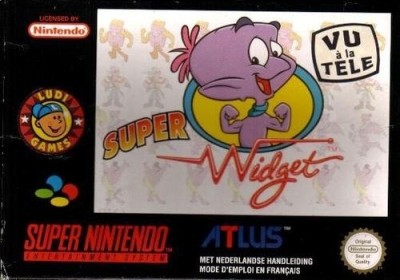 Super Widget en boîte  - Super Nintendo
