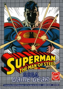 Superman The Man Of Steel en boîte - Game Gear