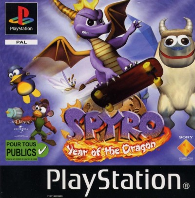 Spyro year of the dragon - Playstation One