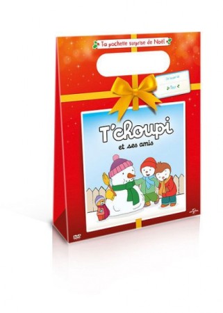 T'choupi et ses amis lr plus beau sapin de noel pochette surprise - DVD