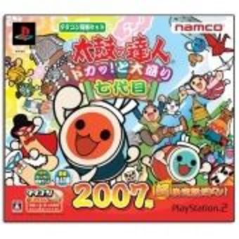 Taiko no Tatsujin 7 et drum controller (import japonais) - Playstation 2