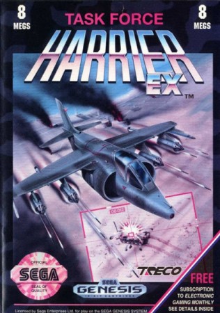 Task Force Harrier EX (import USA) en boîte  - Megadrive