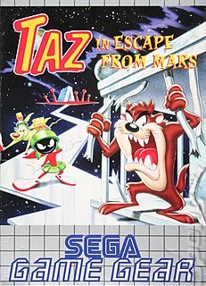 Taz In Escape From Mars en boîte - Game Gear