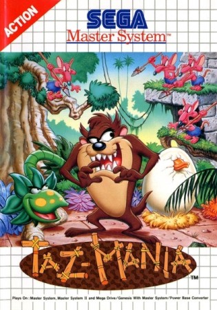 Taz mania en boîte - Master System